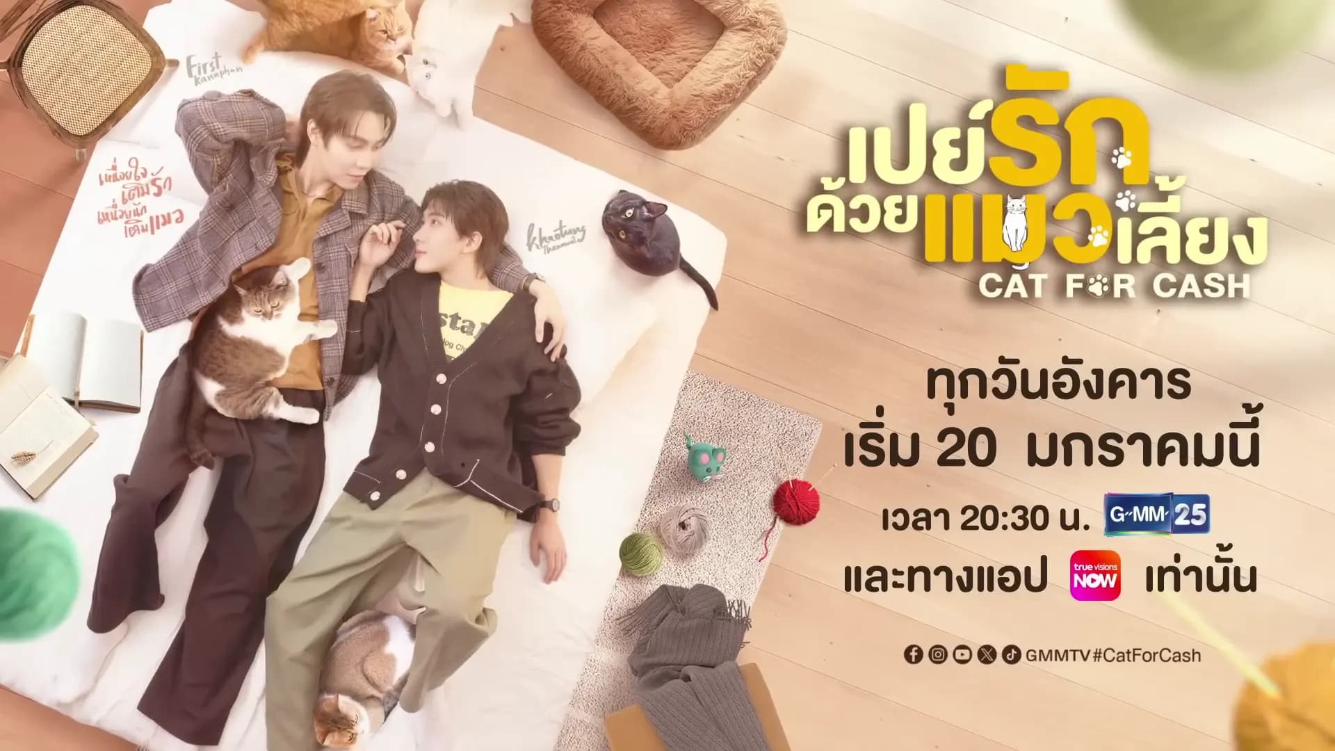 ฉากหลังจากละคร เปย์รักด้วยแมวเลี้ยง (2569)