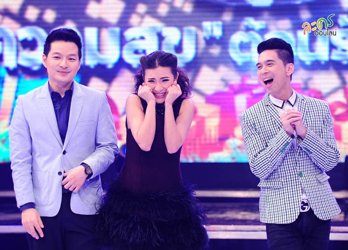 ฉากหลังจากรายการทีวี Step Right Up ใครเก่ง ใครได้