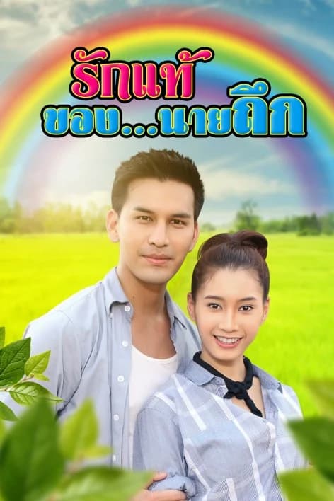 โปสเตอร์ละคร รักแท้ของนายถึก ใช้เป็นพื้นหลัง