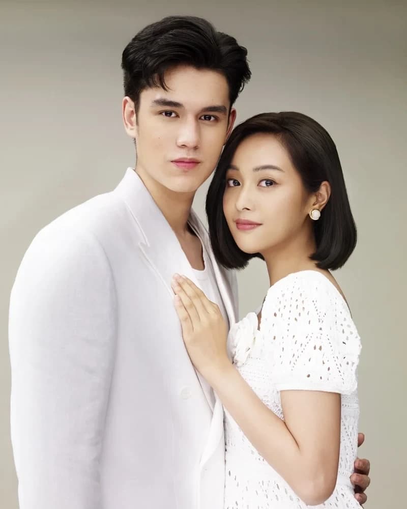 Poster of ดวงใจเทวพรหม ใจพิสุทธิ์ as background