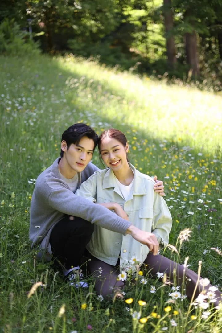 โปสเตอร์ละคร ดวงใจเทวพรหม พรชีวัน ใช้เป็นพื้นหลัง