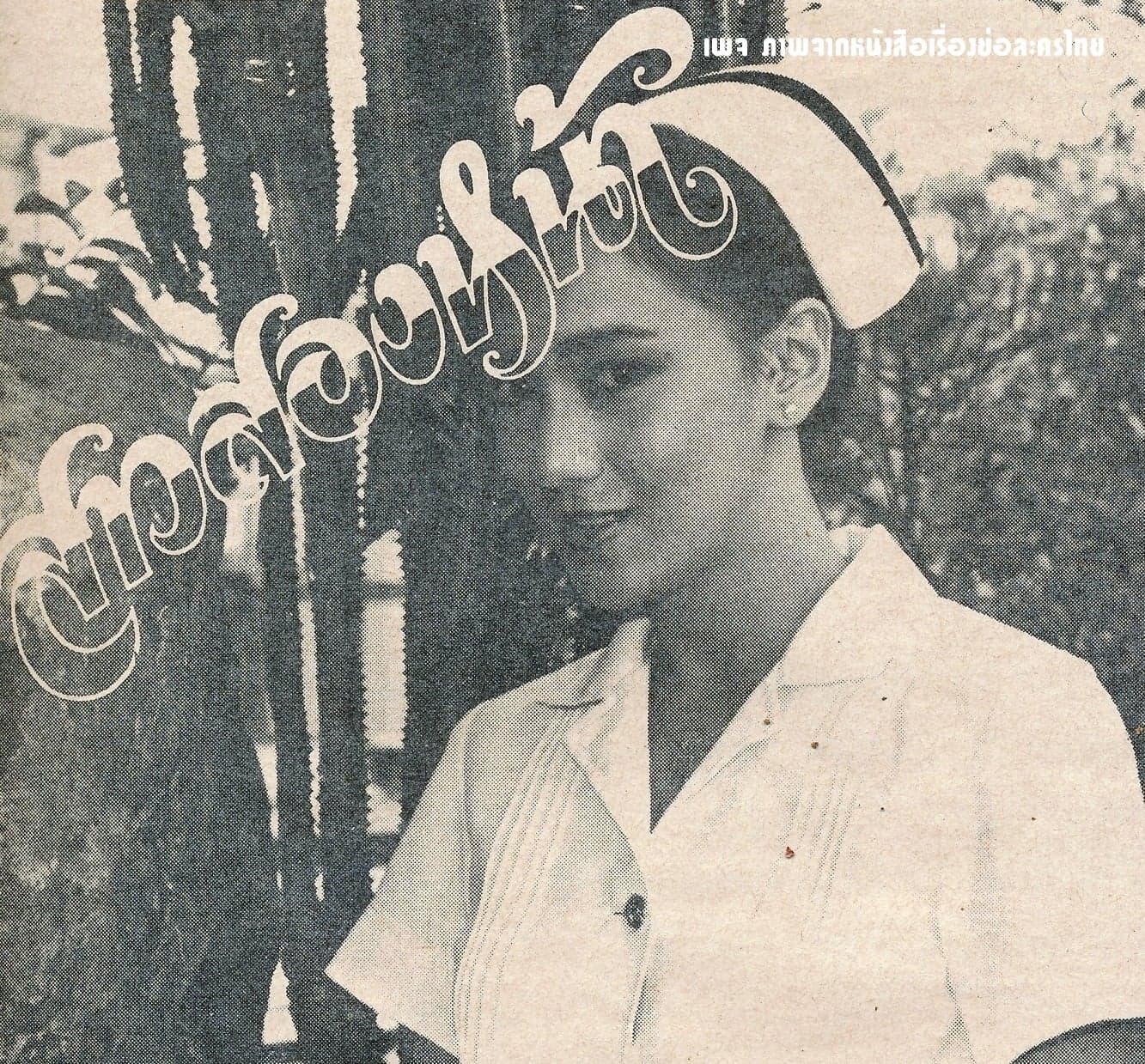 โปสเตอร์ละคร สาวสองหน้า ใช้เป็นพื้นหลัง