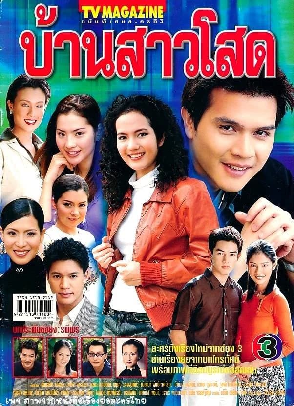 โปสเตอร์ละคร บ้านสาวโสด ใช้เป็นพื้นหลัง