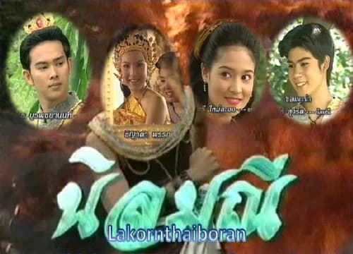 โปสเตอร์ละคร นิลมณี ใช้เป็นพื้นหลัง