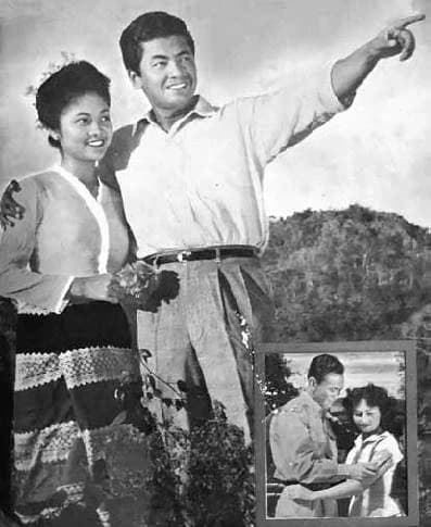 โปสเตอร์ภาพยนตร์ เหนือธรณี ใช้เป็นพื้นหลัง