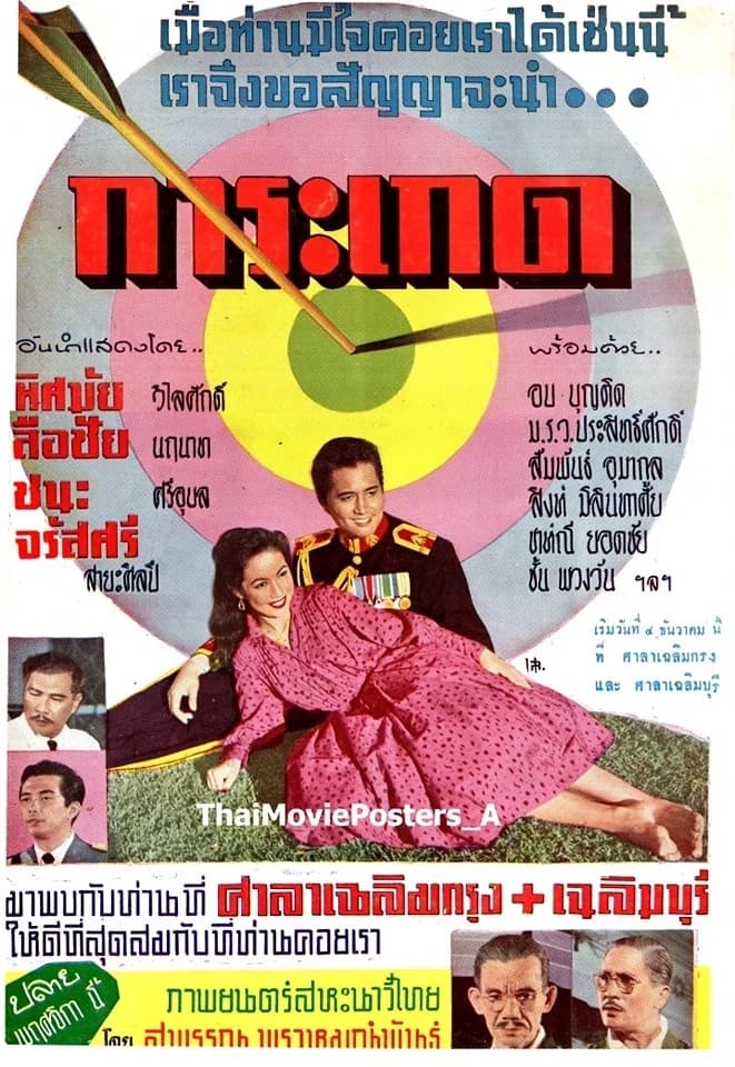 โปสเตอร์ภาพยนตร์ การะเกด ใช้เป็นพื้นหลัง