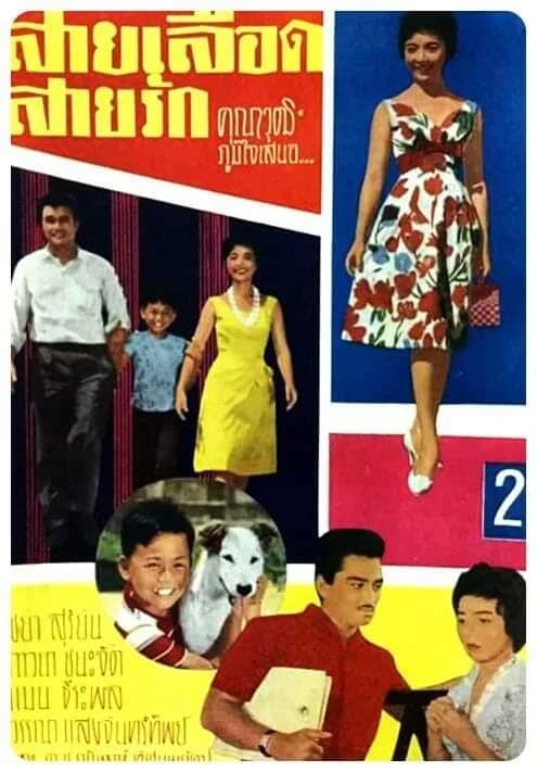 โปสเตอร์ภาพยนตร์ สายเลือดสายรัก ใช้เป็นพื้นหลัง