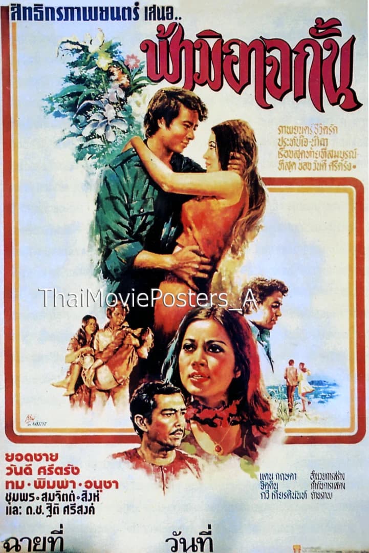 โปสเตอร์ภาพยนตร์ ฟ้ามิอาจกั้น ใช้เป็นพื้นหลัง