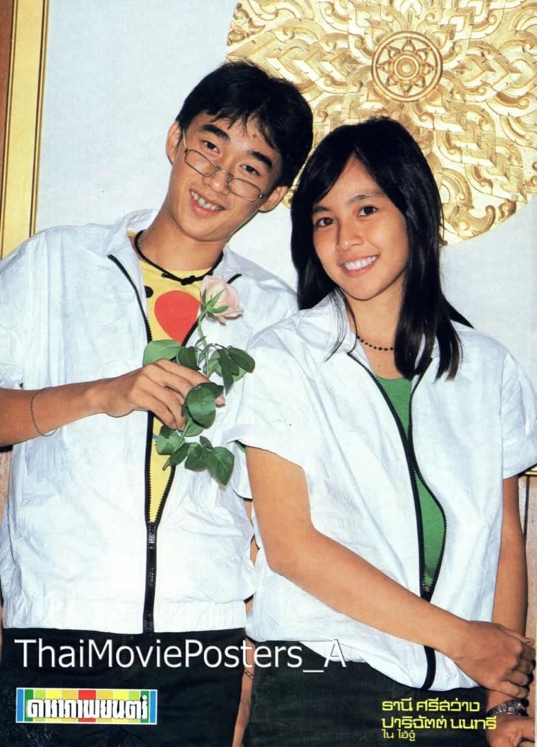 โปสเตอร์ภาพยนตร์ ไอ้จู๋ ใช้เป็นพื้นหลัง