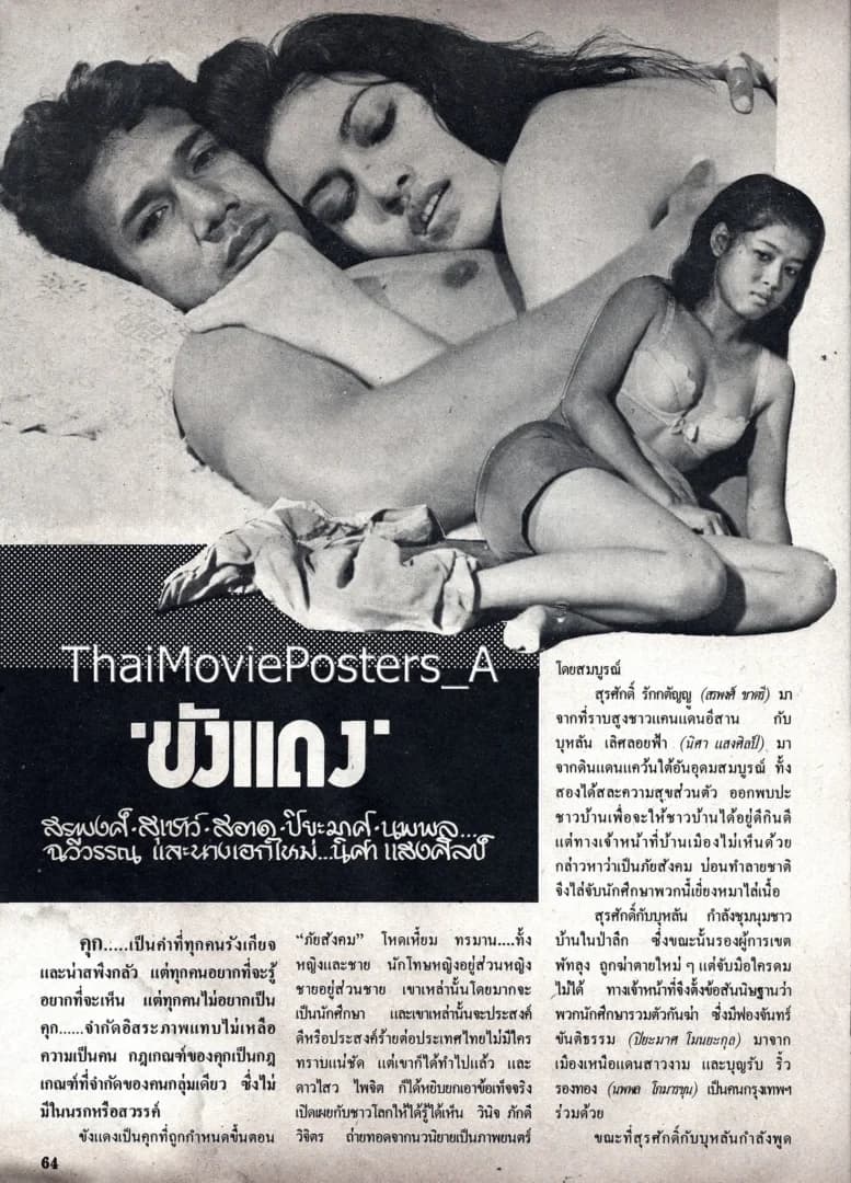 โปสเตอร์ภาพยนตร์ ขังแดง ใช้เป็นพื้นหลัง