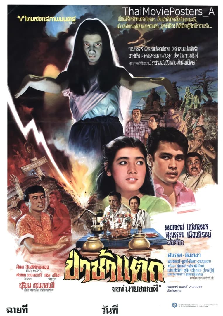 โปสเตอร์ภาพยนตร์ ป่าช้าแตก ใช้เป็นพื้นหลัง