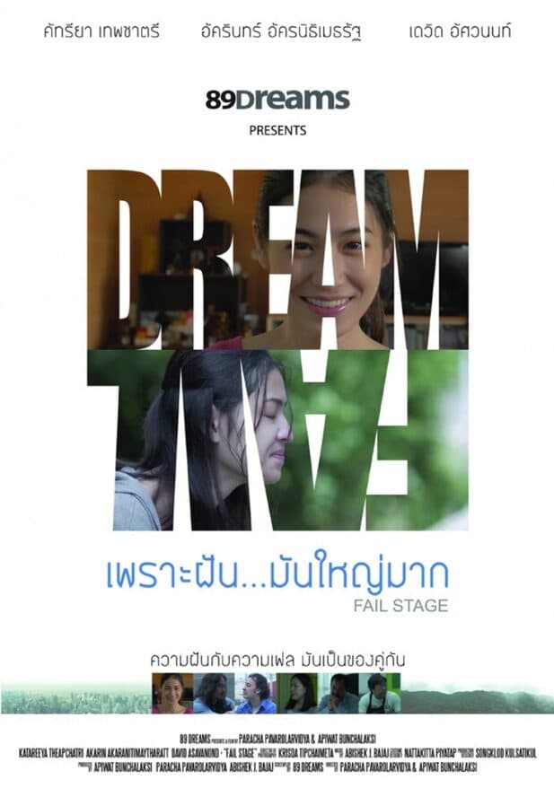โปสเตอร์ภาพยนตร์ เพราะฝัน...มันใหญ่มาก ใช้เป็นพื้นหลัง