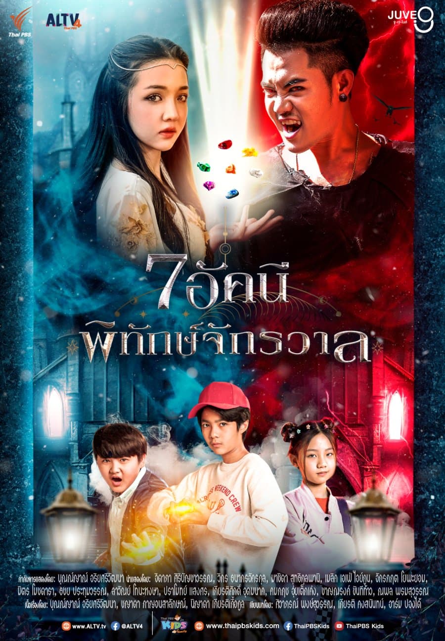 โปสเตอร์ละคร 7 อัคนี พิทักษ์จักรวาล (2566) - Thai Content DB