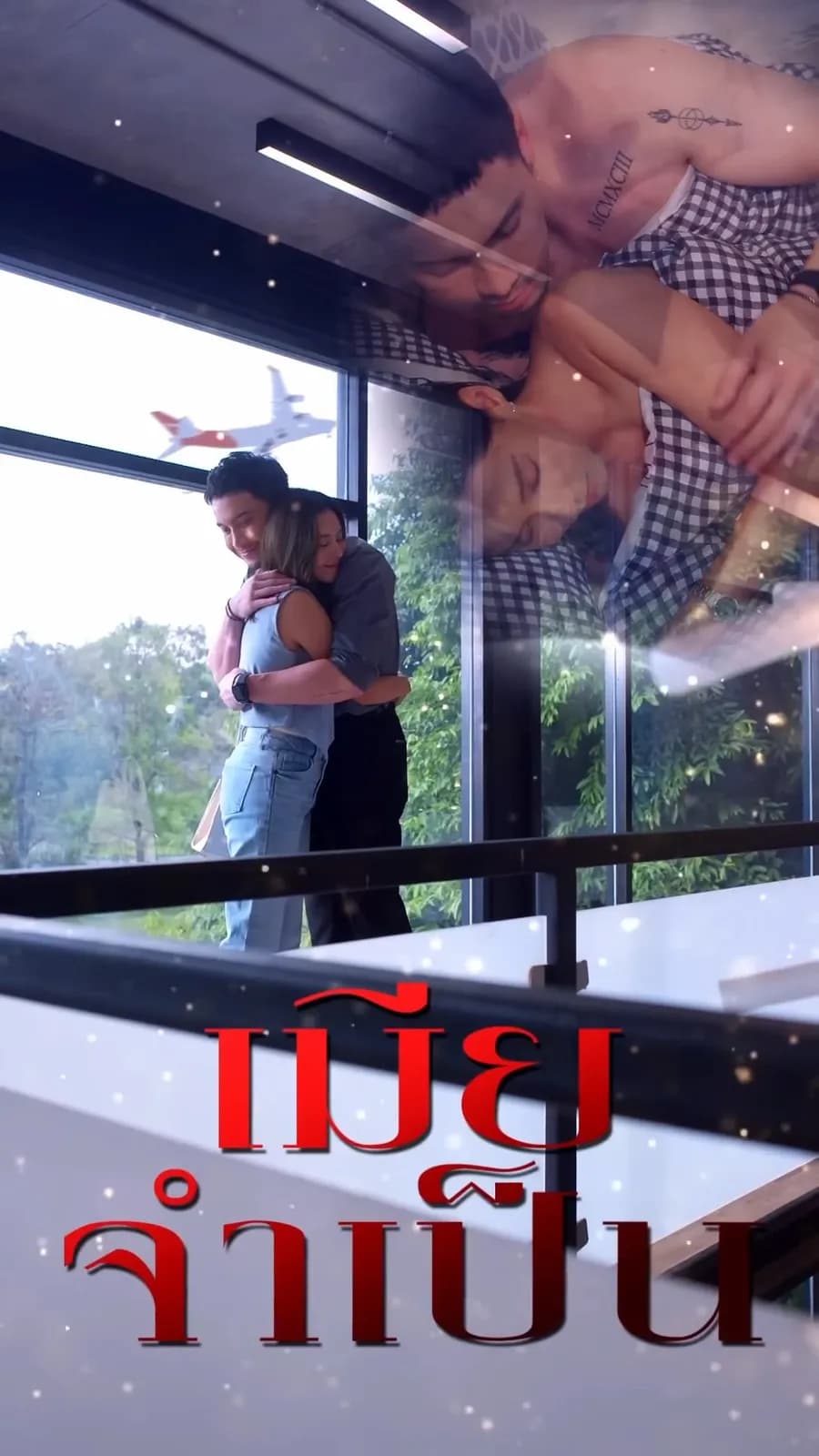 โปสเตอร์ละคร เมียจำเป็น ใช้เป็นพื้นหลัง