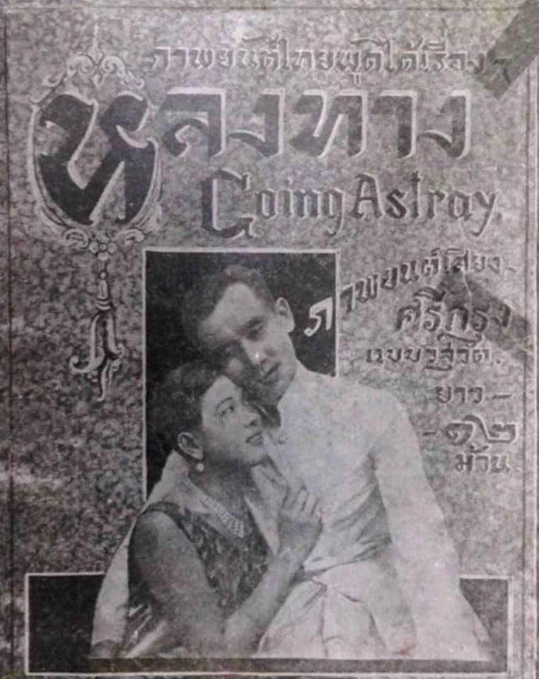 โปสเตอร์ภาพยนตร์ หลงทาง ใช้เป็นพื้นหลัง